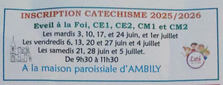 catéchisme